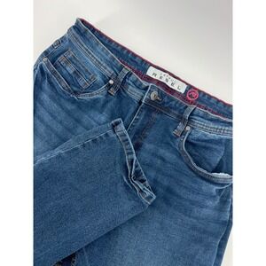 Artful Rebel Men's Size 36x30 Blue Wash Denim Jeans Straight Leg Pants